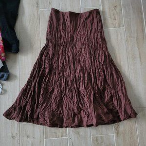 Women's Brown Skirt